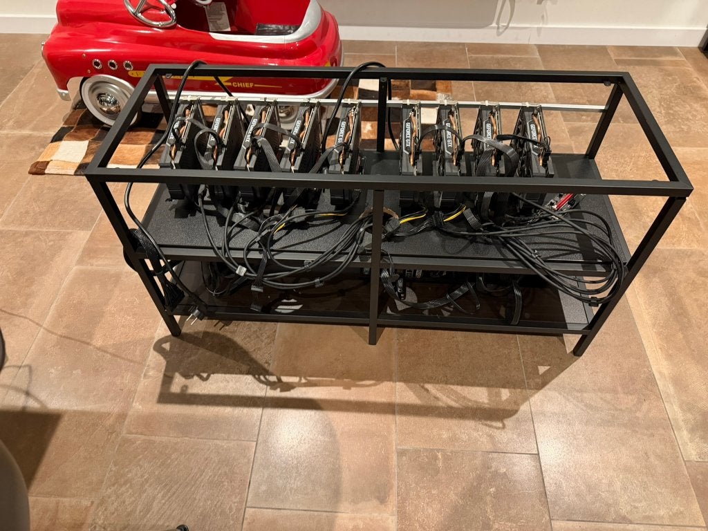 MINING RIG 19x GeForce GTX1660 Super 6Gb - 10x MSI RX580 8Gb, Computers en Software, Videokaarten, PCI-Express 3, Gebruikt, Ophalen of Verzenden