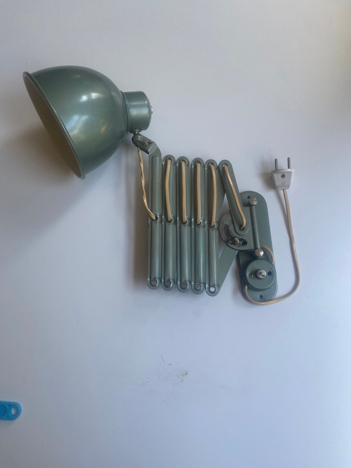 Vintage design schaarlamp industrieel, Huis en Inrichting, Lampen | Wandlampen, Ophalen of Verzenden, Zo goed als nieuw