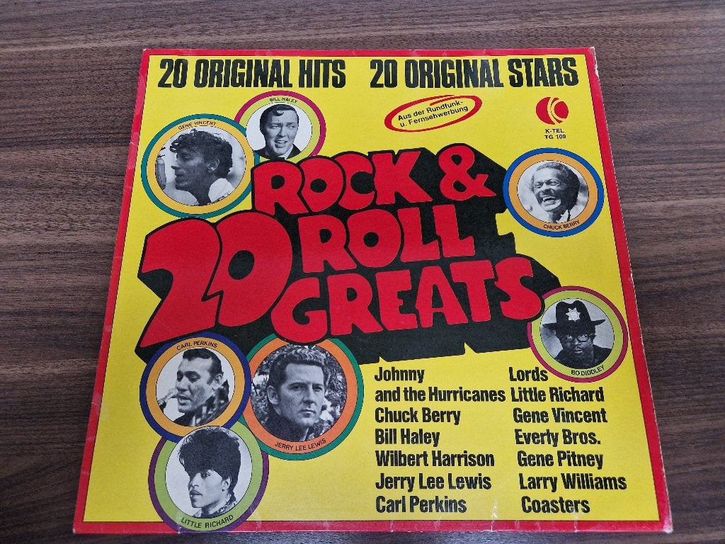 20 Rock & Roll Greats, LP, Ophalen of Verzenden, Zo goed als nieuw, Pop