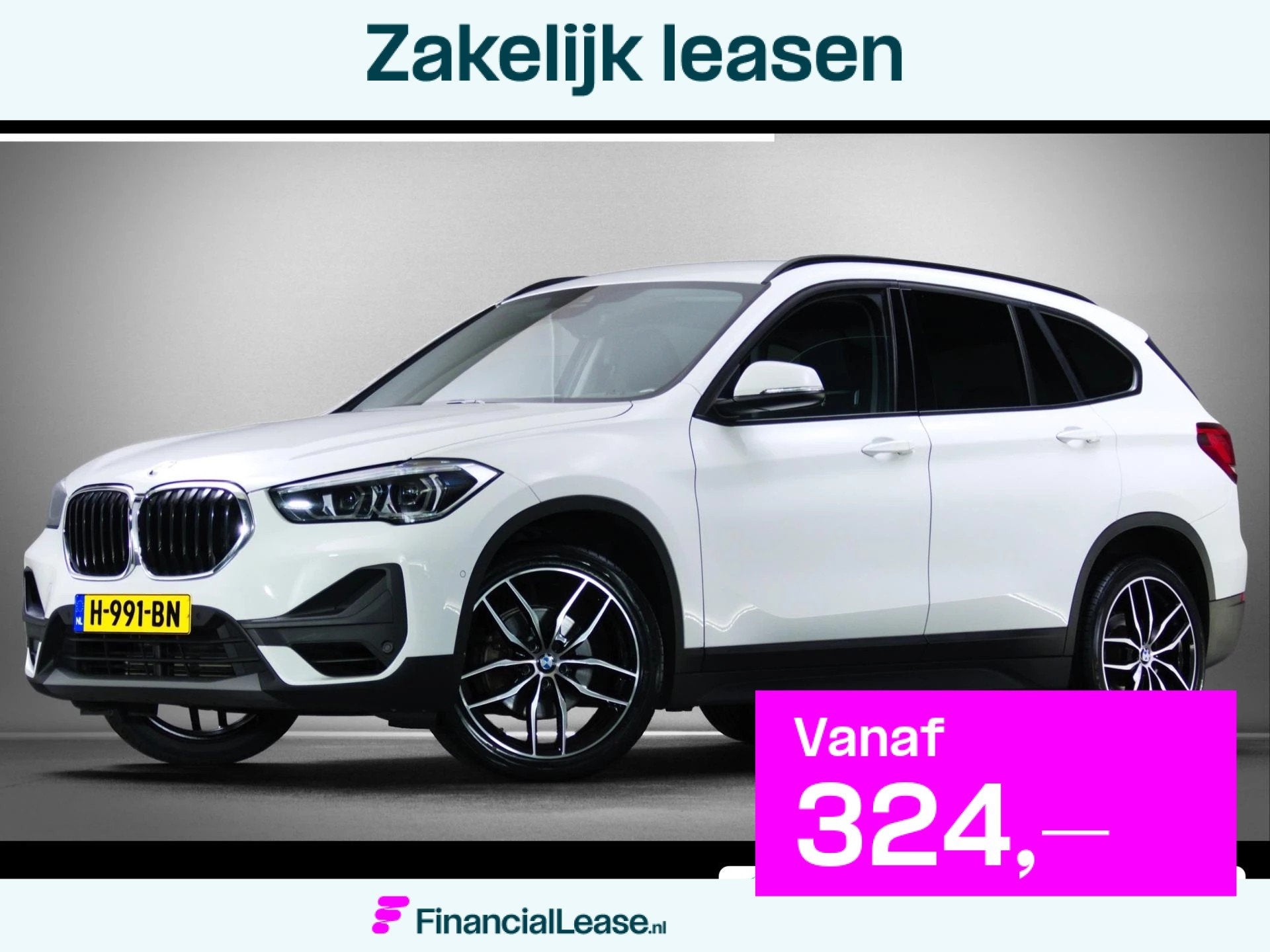 BMW X1 SDrive 18i High Executive Edition (HEAD-UP DISPLAY, T, Dealer onderhouden, Gebruikt, Wit, 19 km/l