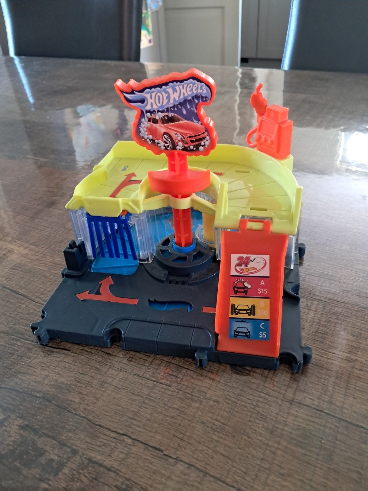 Hot Wheels Wasstraat Speelset - Onderdeel, Ophalen of Verzenden, Gebruikt