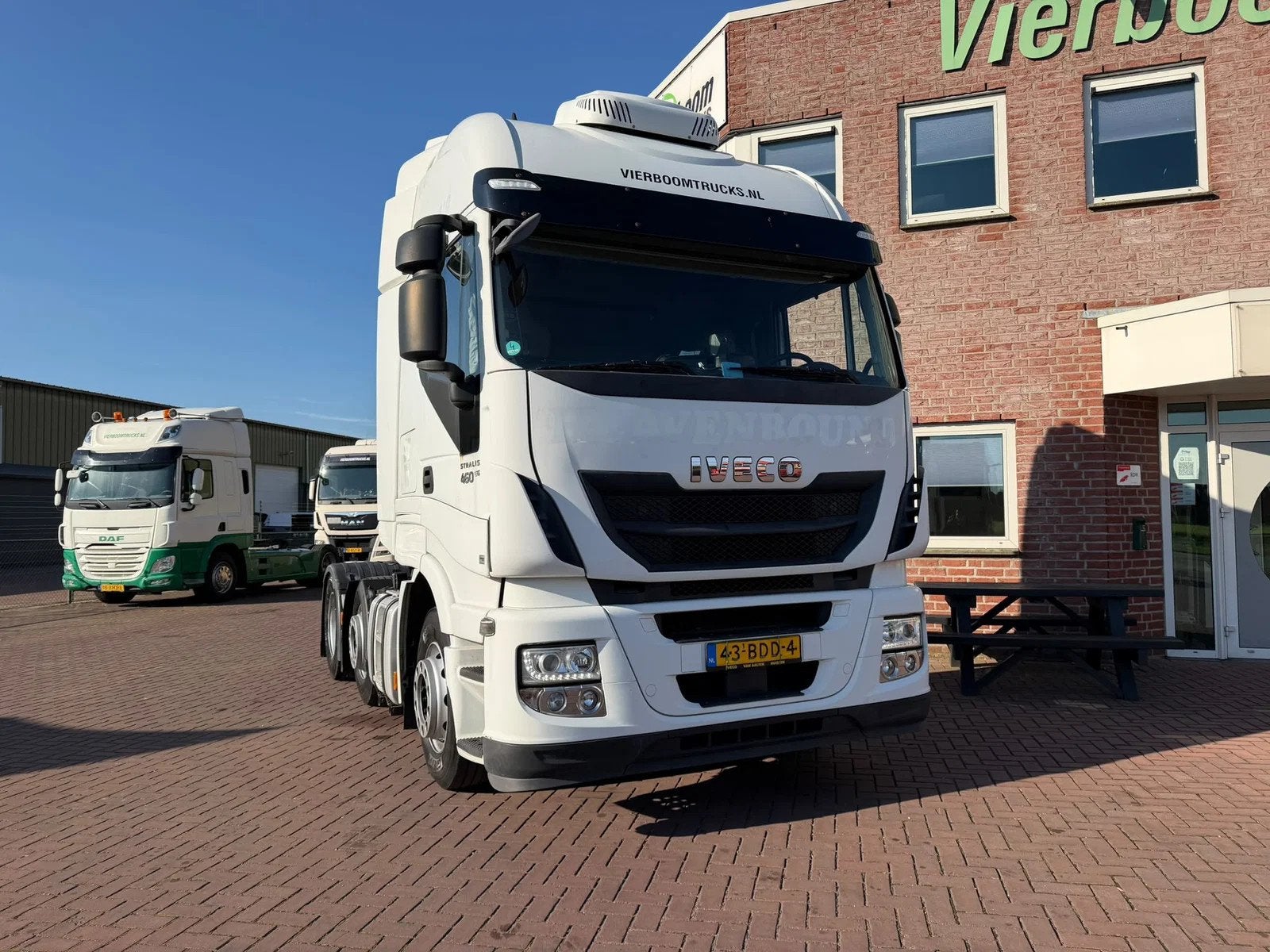 Iveco Stralis 460 AD3C (bj 2013), Auto's, Automaat, Euro 6, Iveco, Wit