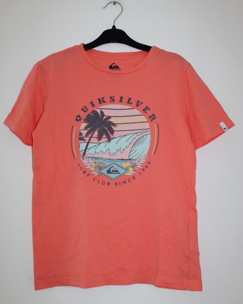 T-shirt van Quiksilver maat 12, Gebruikt, Quiksilver, Ophalen of Verzenden, Shirt of Longsleeve