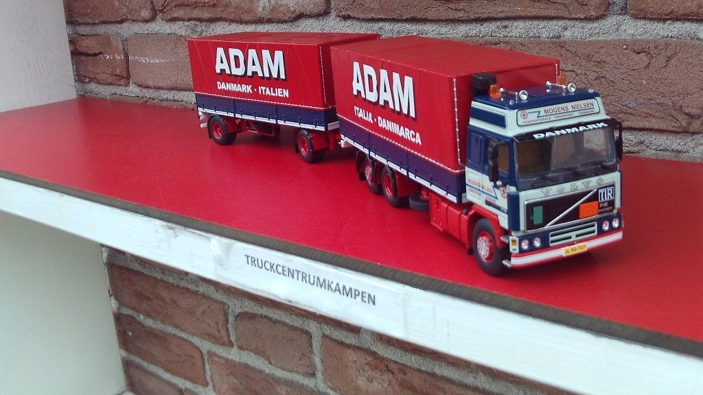 Tekno  Volvo  F12  Globetrotter  van  Mogen  Nielsen., Ophalen of Verzenden, Nieuw, Bus of Vrachtwagen, Tekno