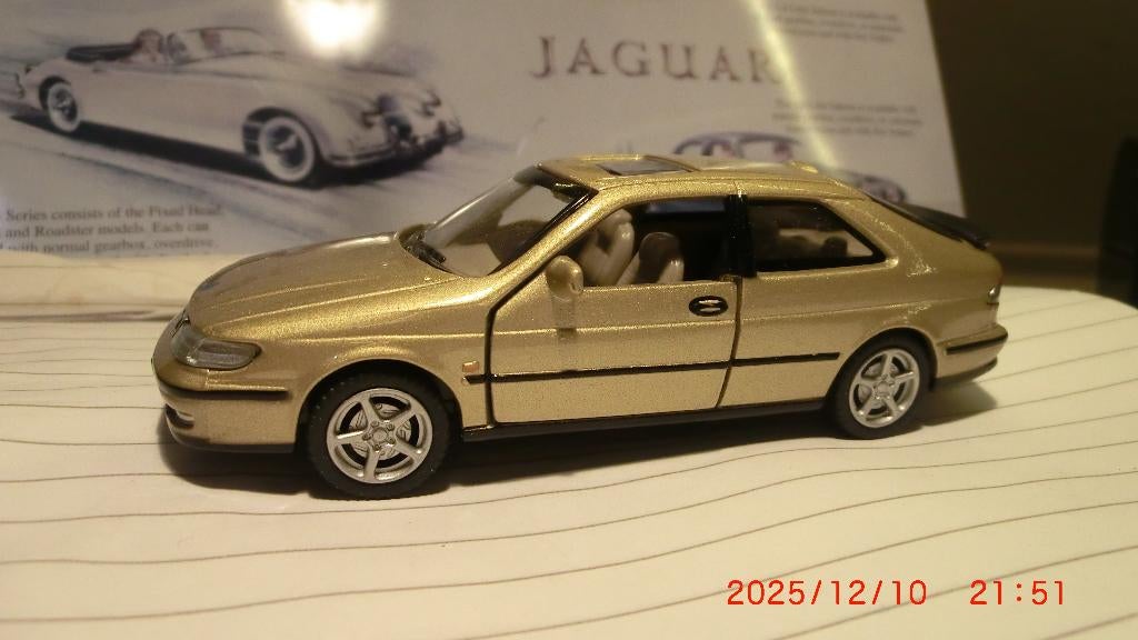 Schuco Saab 9.3 Coupe 1:43, Ophalen, Nieuw, Auto, Schuco