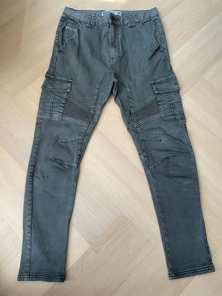 Nena and Pasadena Cargo Broek - Maat 32, Verzenden, Zo goed als nieuw, Overige maten, Grijs
