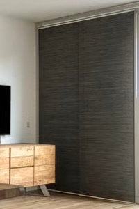 Ikea paneelgordijnen antracietgrijs, Ophalen, Gebruikt, Grijs