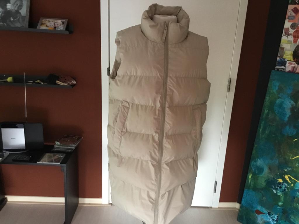 ZUSSS zgan bodywarmer L kitkleur, Kleding | Dames, Bodywarmers, Ophalen of Verzenden, Zo goed als nieuw