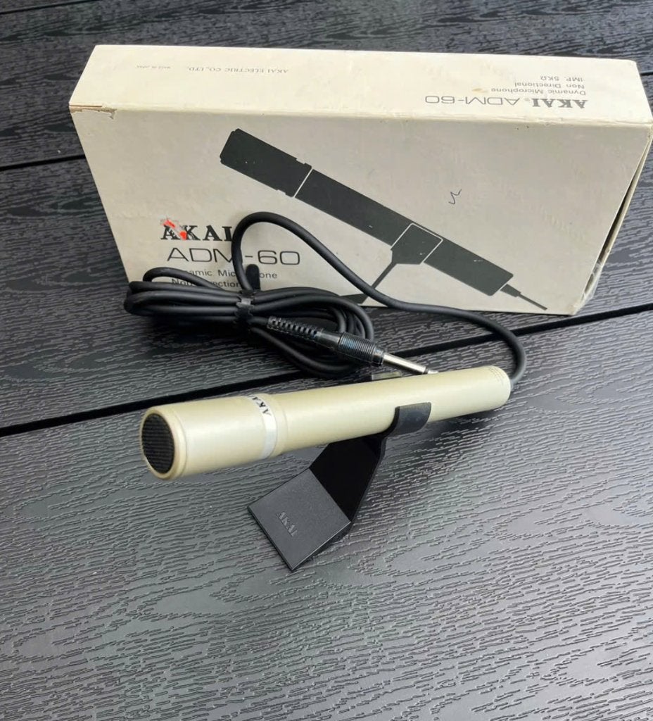 AKAI ADM-60 microfoon, Overige typen, Ophalen of Verzenden, A, A