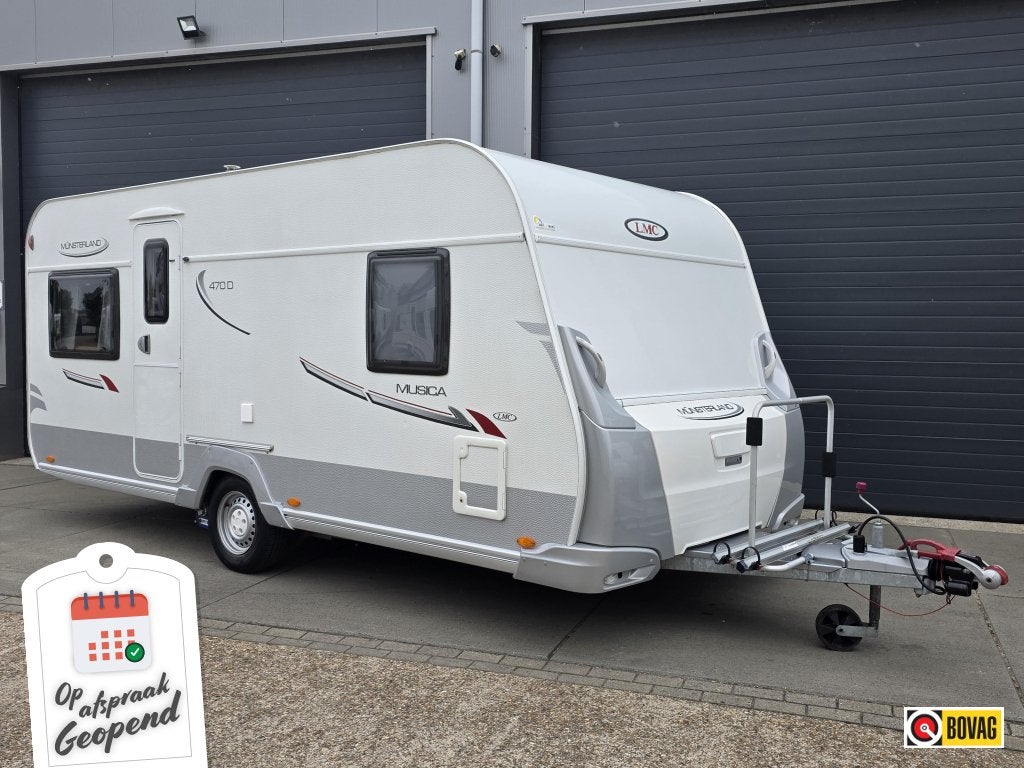LMC Munsterland 470 incl Bovag beurt/garantie, Caravans en Kamperen, Rondzit, Bedrijf, Overige typen, Schokbreker