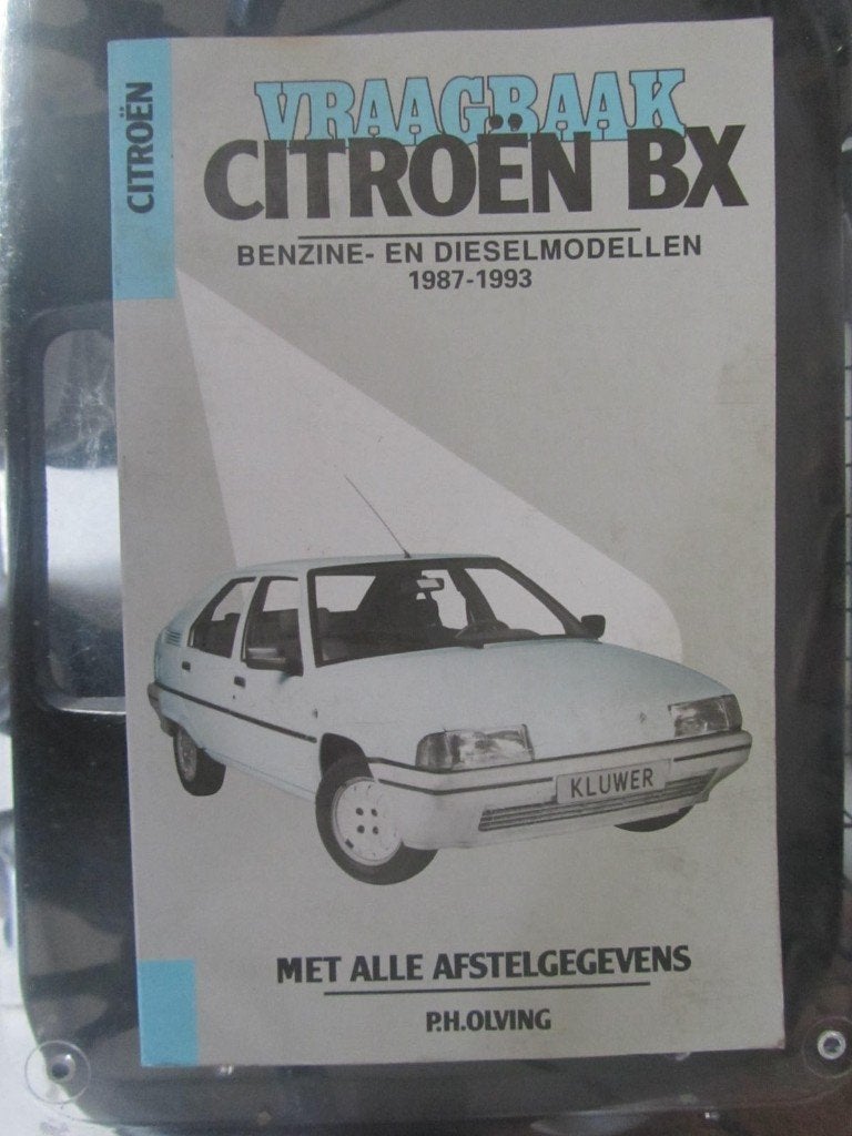 vraagbaak  Citroën  BX  1987 / 1993, Auto diversen, Handleidingen en Instructieboekjes, Ophalen of Verzenden