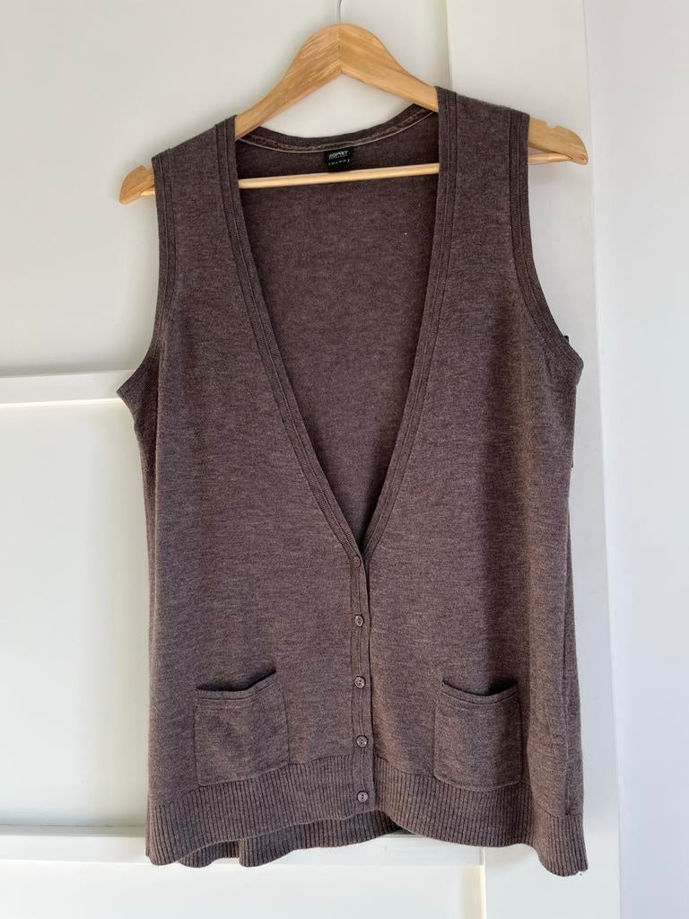Esprit bruin gilet maat XL, Ophalen of Verzenden, Nieuw, Maat 46/48 (XL) of groter, Bruin