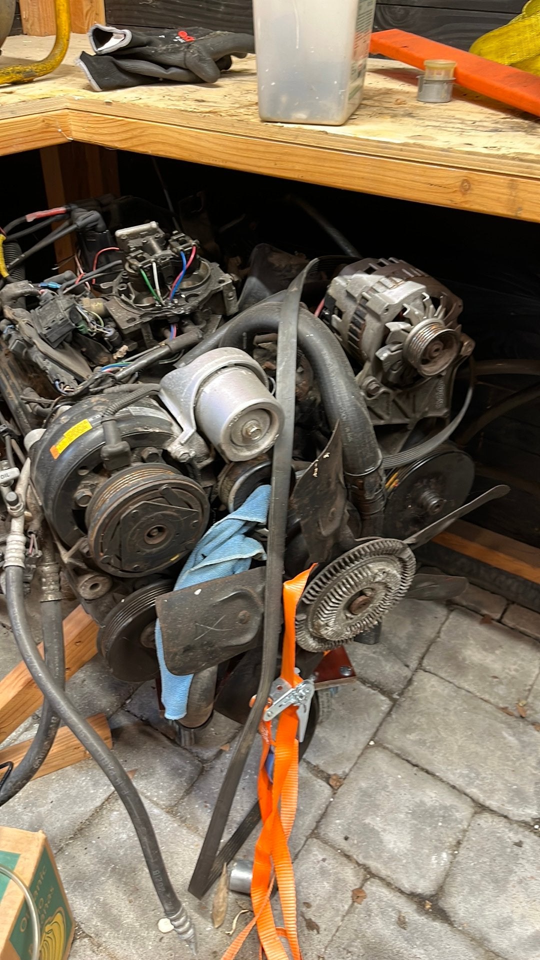 Chevy v6 motor, Ophalen of Verzenden, Gebruikt, Amerikaanse onderdelen