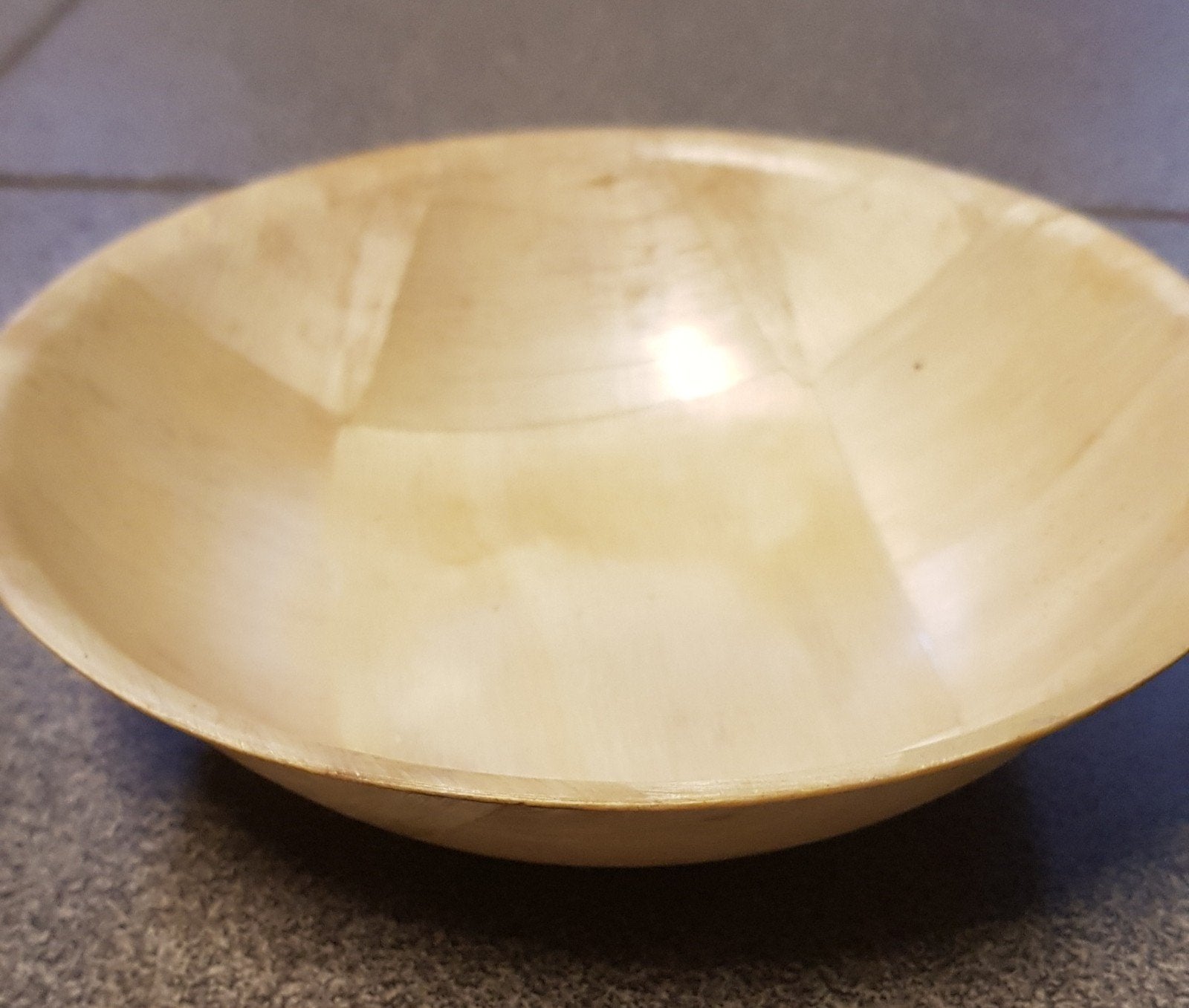 Afrikaanse Bamboeschaal - 15cm, Overige materialen, Schaal, Rond, Ophalen of Verzenden