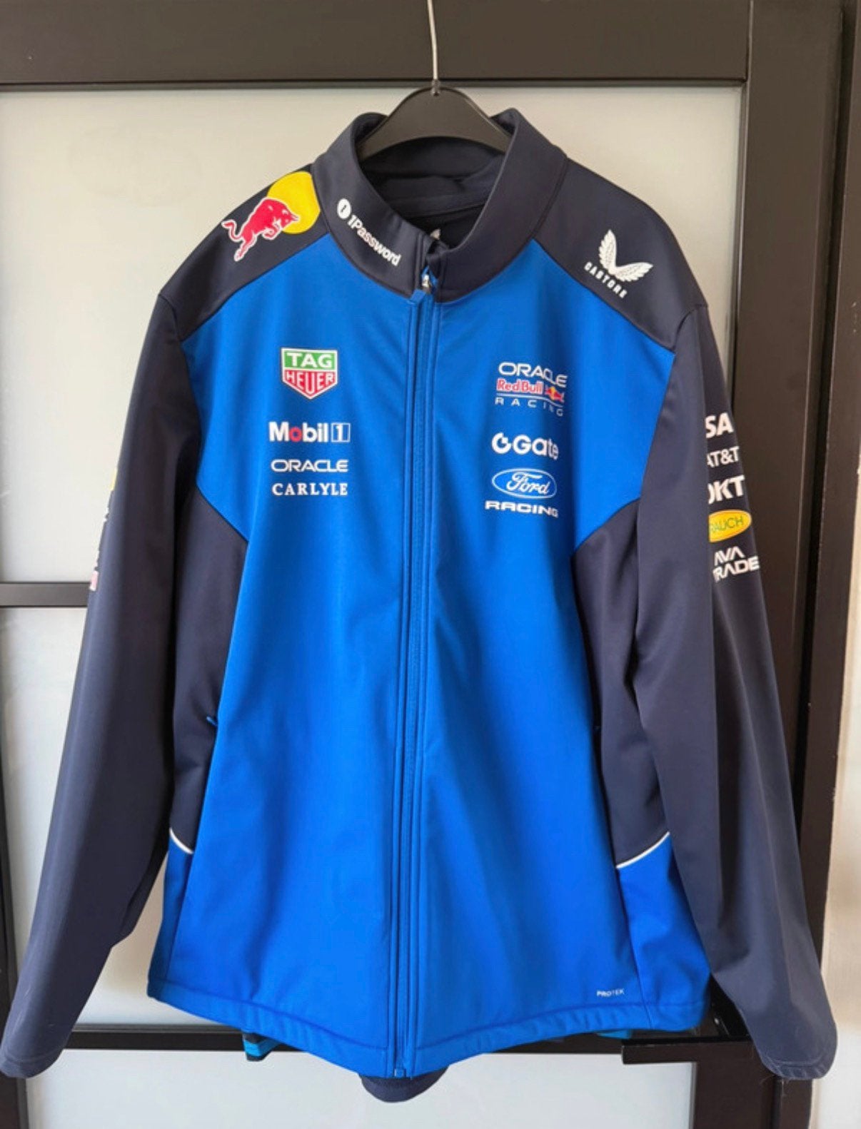 Red bull Racing Max verstappen softshell jas 2026 collectie, Blauw, Nieuw, Overige maten, Ophalen of Verzenden