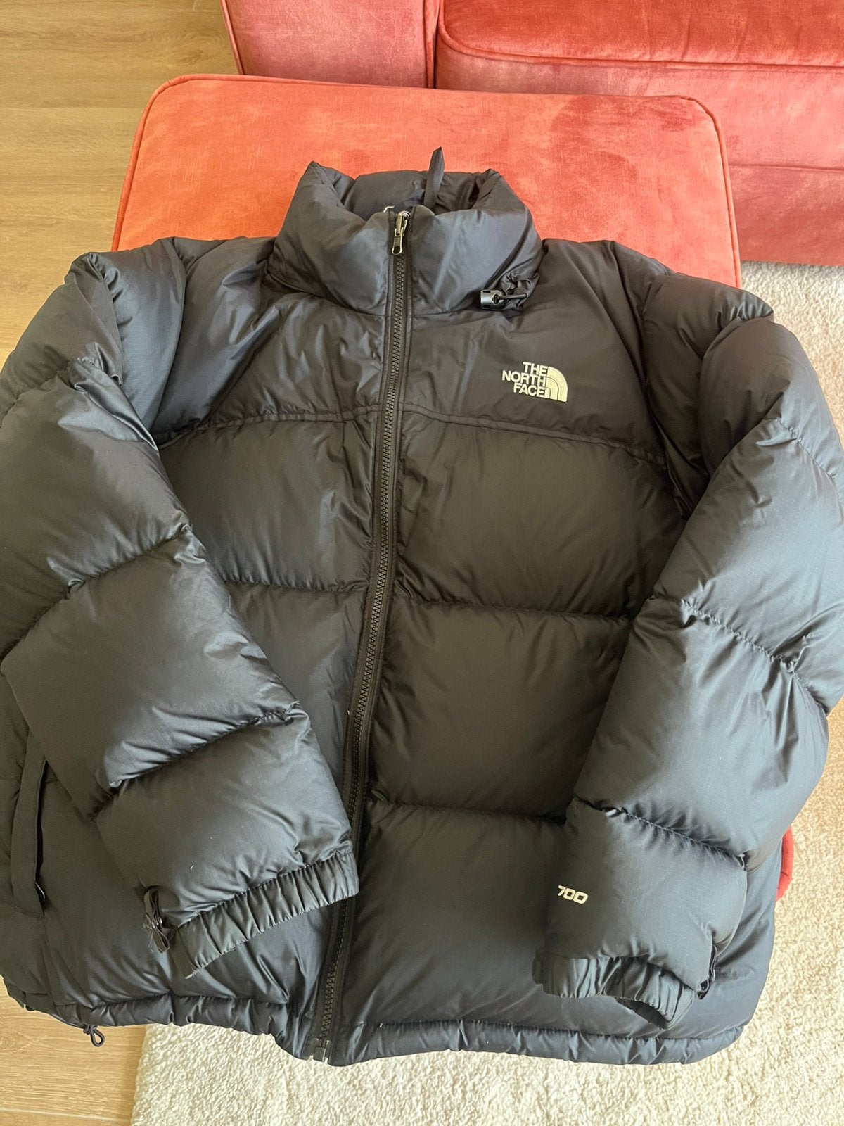 The Nortface jas maat XL, Kleding | Heren, Ophalen, Zo goed als nieuw, Maat 56/58 (XL), Zwart