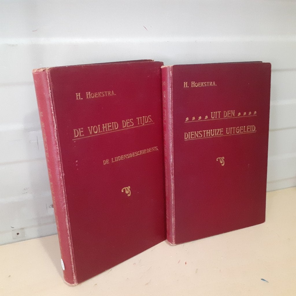 Nr. 488 ds. H. Hoekstra twee boeken., Ophalen of Verzenden, Gelezen, Ds. H. Hoekstra, Christendom | Protestants