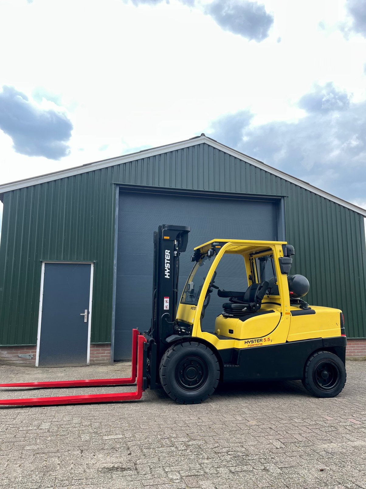 Hyster H5.5 FT - LPG - bj 2015 - triple mast - TOP !!, Hyster, Hyster, Heftruck, Meer dan 4000 kg