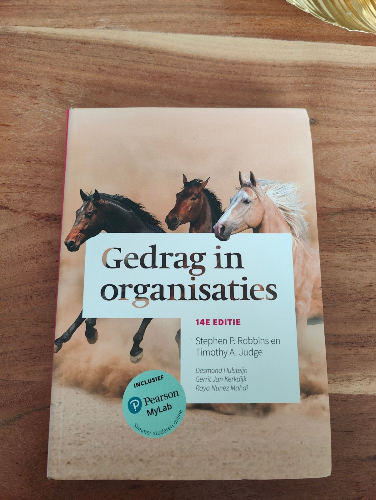 Gedrag in Organisaties - 14e editie, Boeken, Stephen P. Robbins en Timothy A. Judge, Zo goed als nieuw, Gamma, HBO