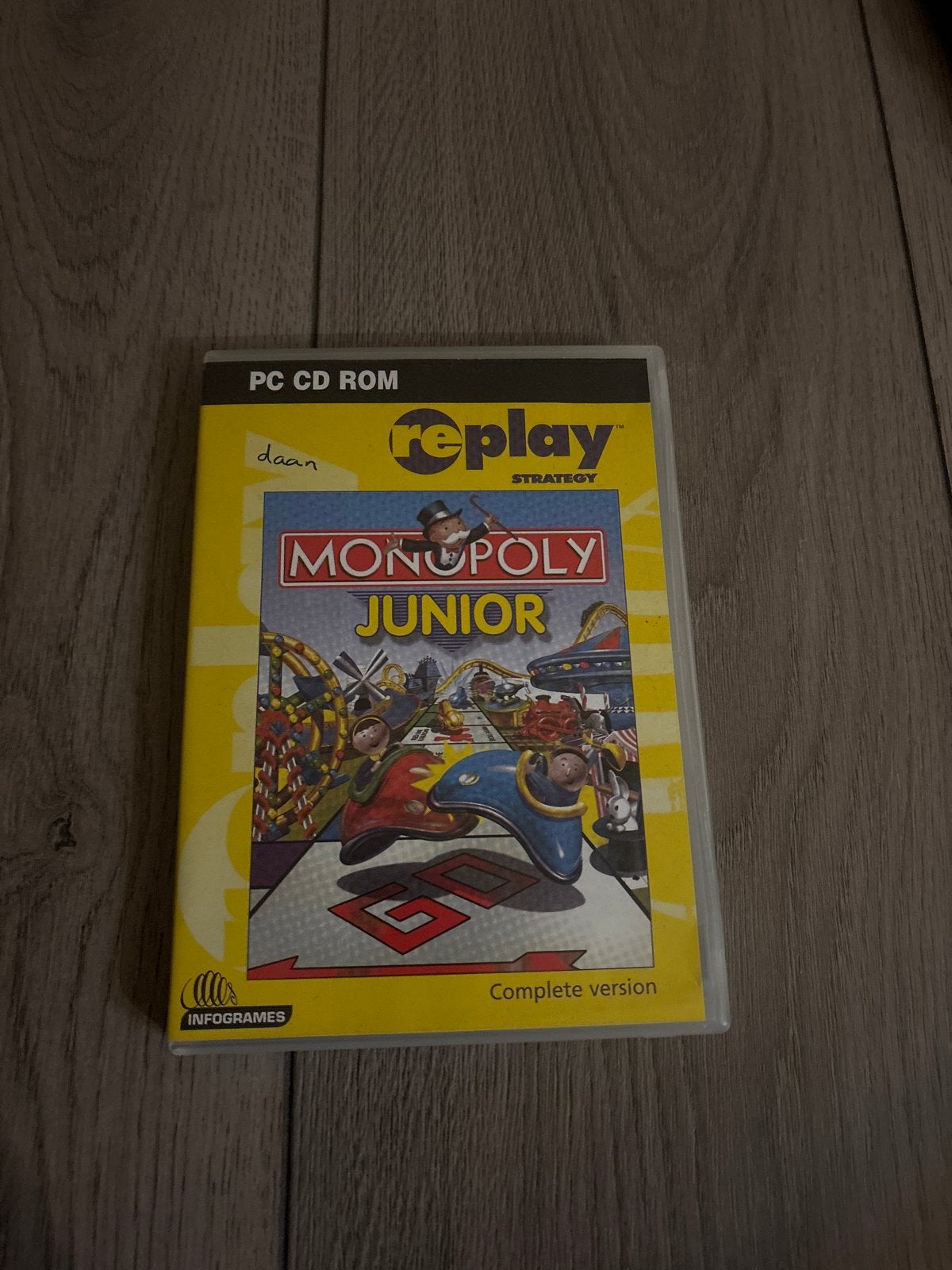 Monopoly Junior PC CD ROM - Replay Strategy, Spelcomputers en Games, Gebruikt, 1 speler, Eén computer, Ophalen of Verzenden