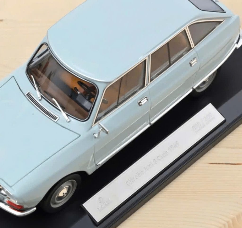 Citroen Ami 8 Club 1969 Thasos Blauw L.E. 1/18 NOREV 181669, Hobby en Vrije tijd, Verzenden, Nieuw, Auto, Norev
