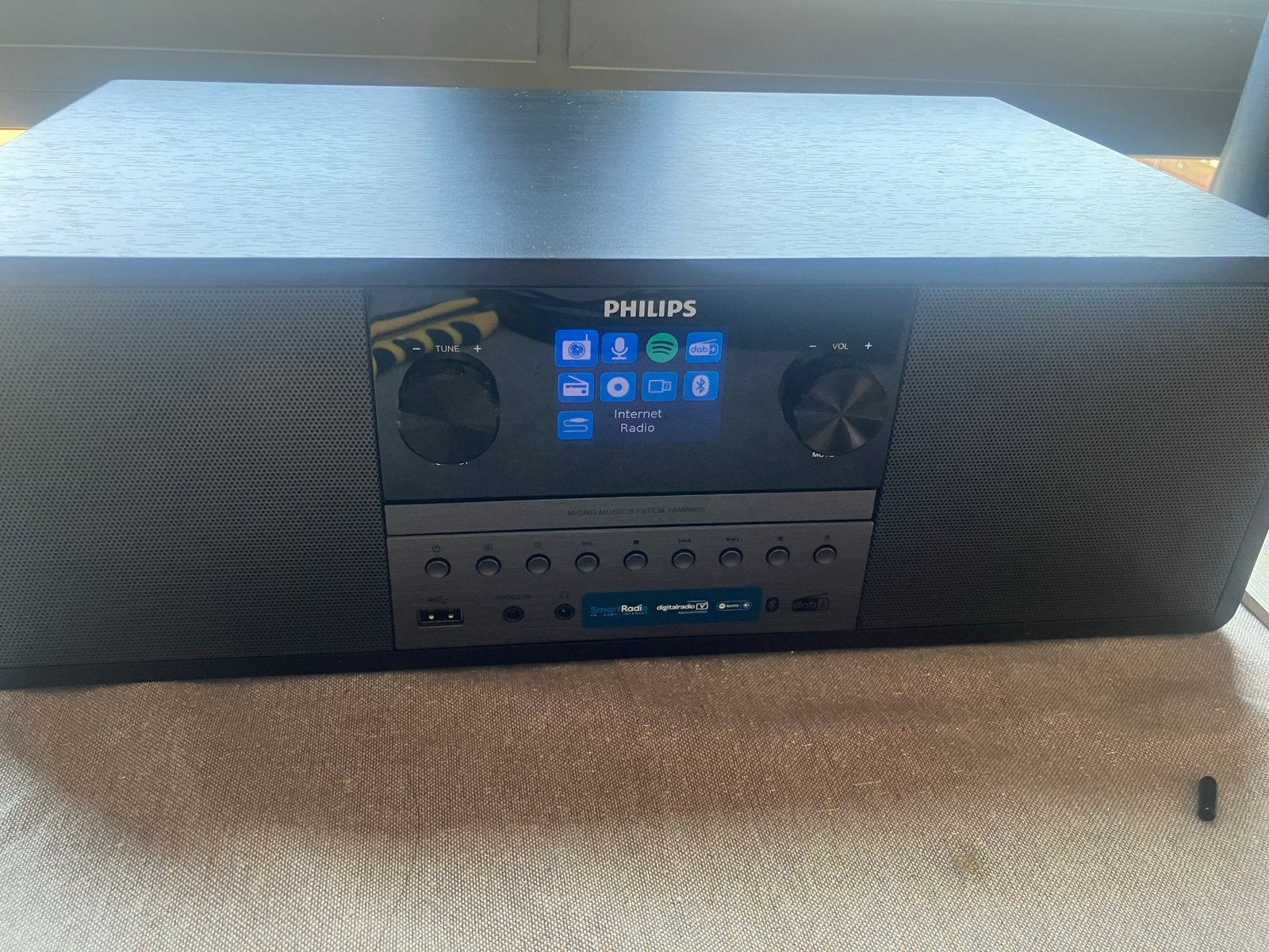 Philips Micro Muzieksysteem TAM6805 - Zo goed als nieuw, Ophalen, Philips, Tuner of Radio, Zo goed als nieuw