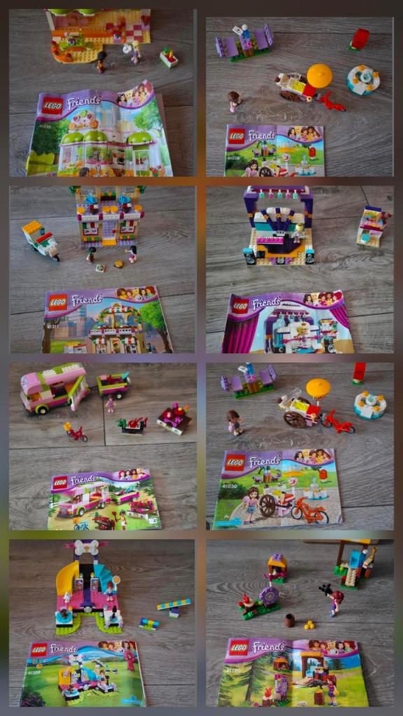 Lego friends sets 8x, Ophalen of Verzenden, Zo goed als nieuw