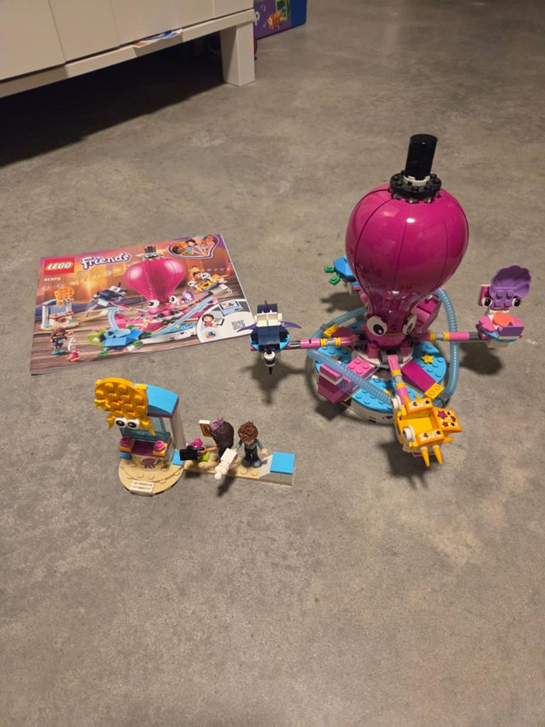 Lego Friends gave octopusrit 41373 - Compleet zonder doos, Ophalen, Compleet, Gebruikt, Lego