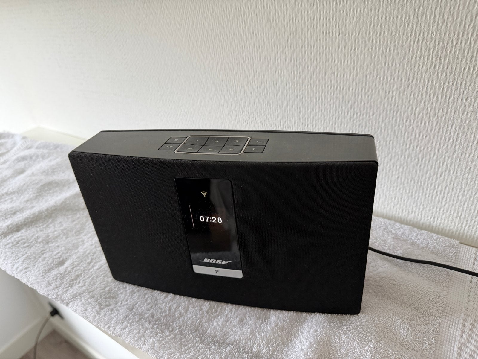 Bose SoundTouch Portable Wi-Fi Music System, Ophalen, WiFi, Zo goed als nieuw, Draagbare speaker