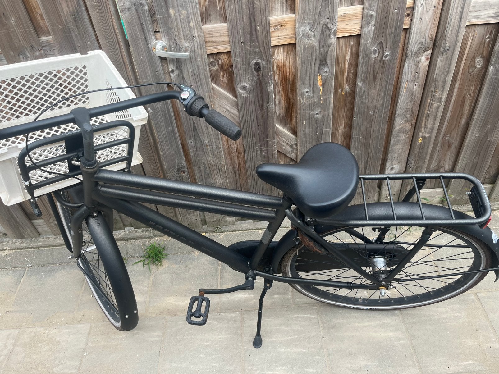 Cortina U4 Transportfiets Mini Zwart – Met 3 Versnellingen, Fietsen en Brommers, Fietsen | Jongens, Terugtraprem, Versnellingen