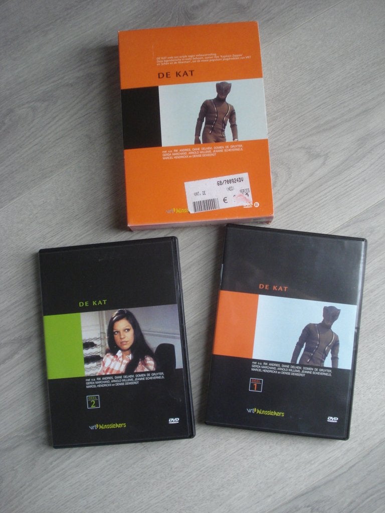 DVD Box Serie De Kat (Gerda Marchand) VRT, Alle leeftijden, Ophalen of Verzenden, Zo goed als nieuw