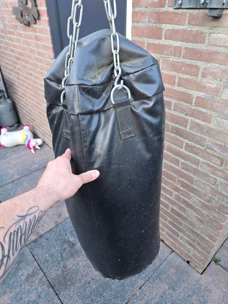 Bokszak en muurbeugel, Ophalen of Verzenden, Gebruikt, Bokszak