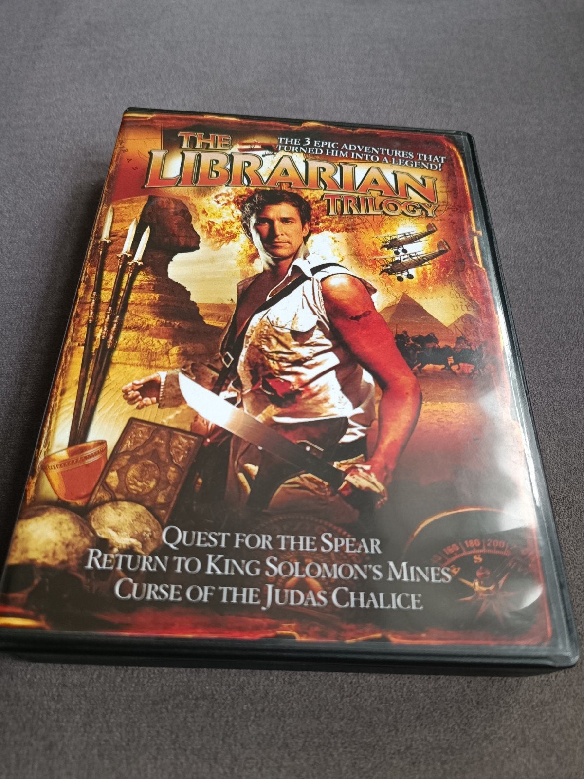 The librarian trilogy - dvd, Vanaf 12 jaar, Ophalen of Verzenden, Zo goed als nieuw