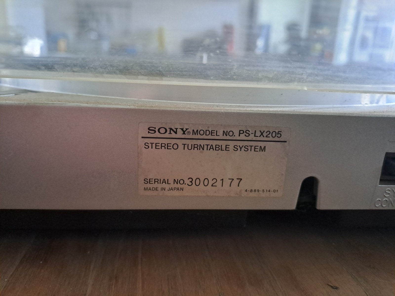 Sony PS-LX205 Stereo Platenspeler - Goede Staat, Gebruikt, Automatisch, Ophalen of Verzenden, Platenspeler