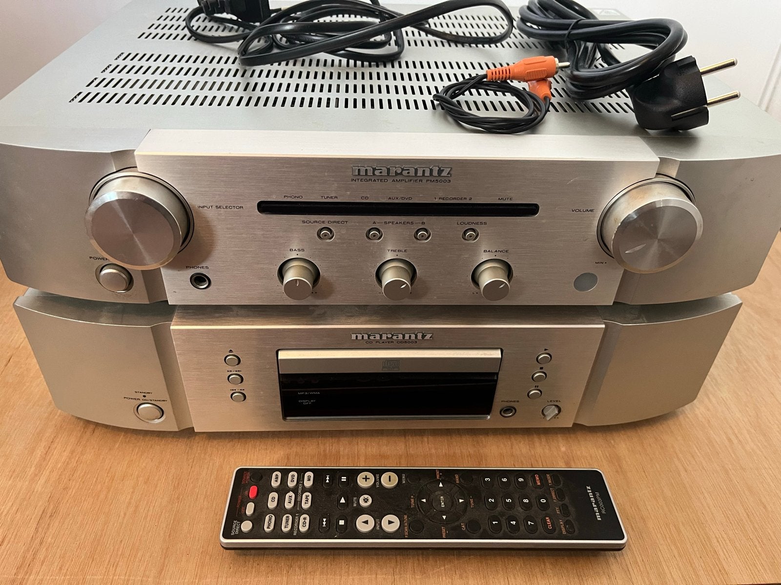 Marantz PM5003 Versterker en CD5003 CD-speler Set, Audio, Tv en Foto, Losse componenten, Zo goed als nieuw, Cd-speler, Ophalen