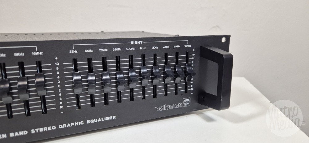 Velleman Ten Band Equalizer | Spectrum Analyzer | Vintage, Ophalen of Verzenden, Refurbished, Overige merken