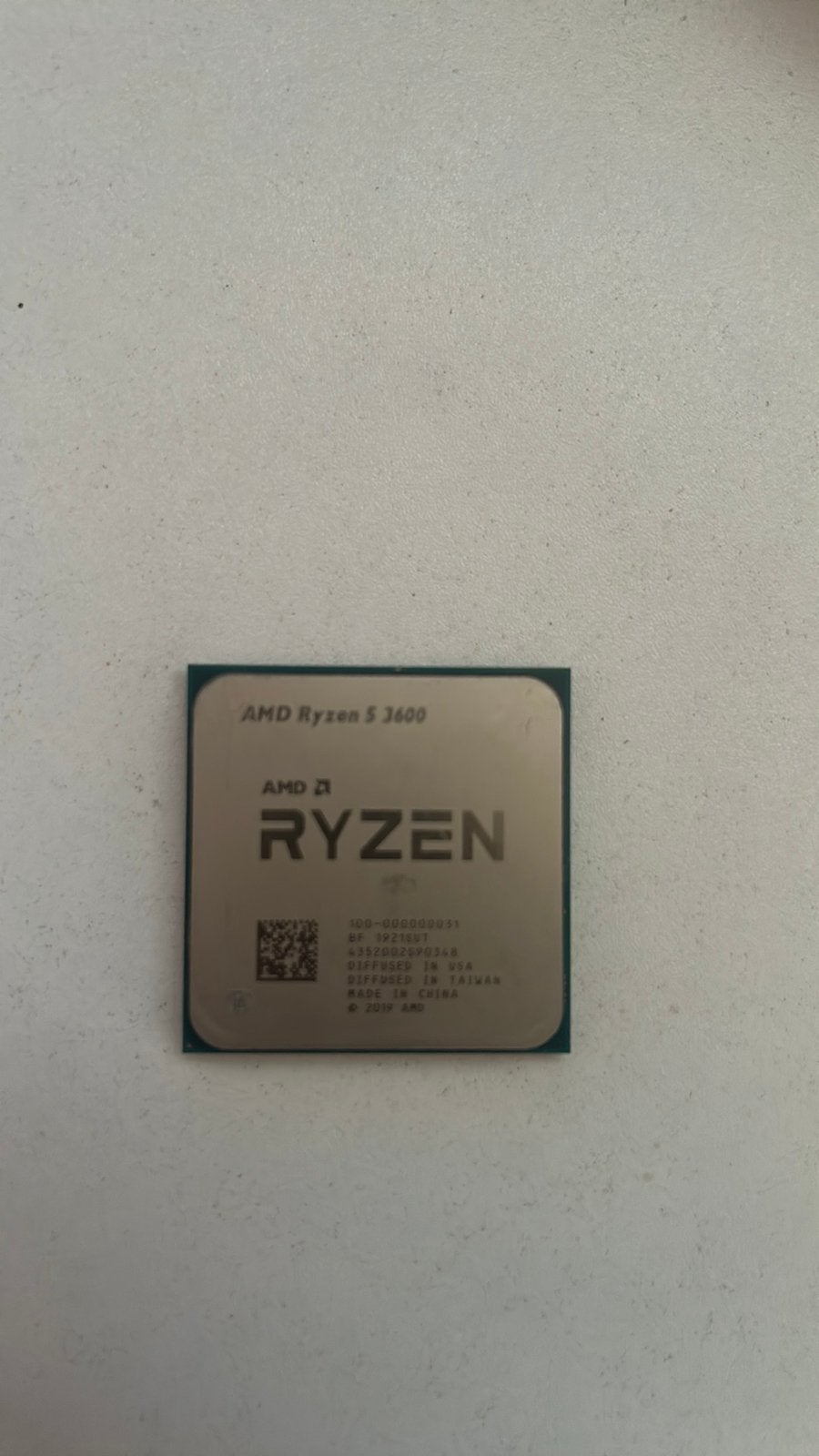 Amd Ryzen 5 3600, Computers en Software, Processors, Zo goed als nieuw, 6-core, 3 tot 4 Ghz, Verzenden