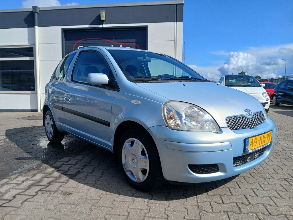 Toyota Yaris 1.3 VVT-i Dealer onderhouden (bj 2004), Dealer onderhouden, Stof, Gebruikt, 4 cilinders
