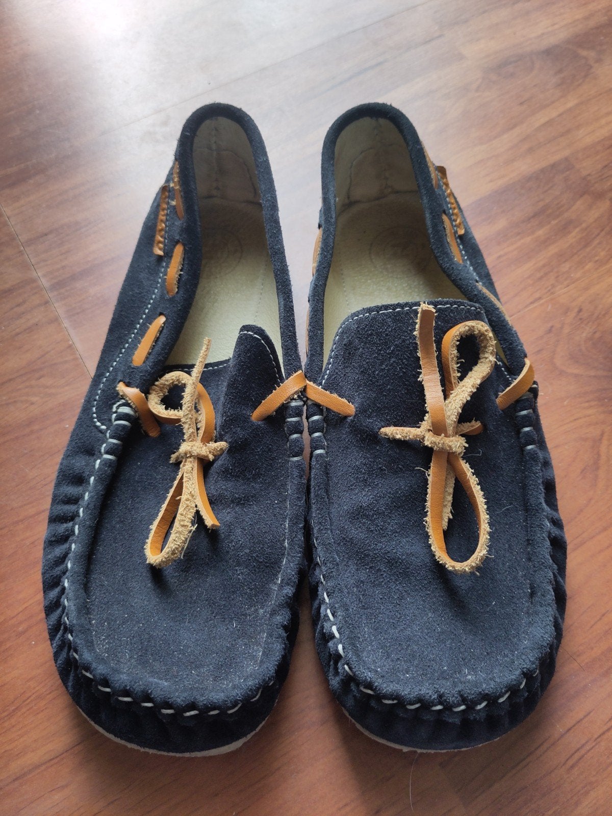 Zeazoo barefoot bootschoenen/loafers marineblauw suède, Blauw, Ophalen of Verzenden, Espadrilles of Moccasins, Zeazoo