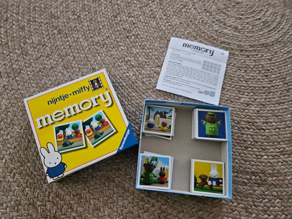 Nijntje memory, Ophalen of Verzenden, Zo goed als nieuw
