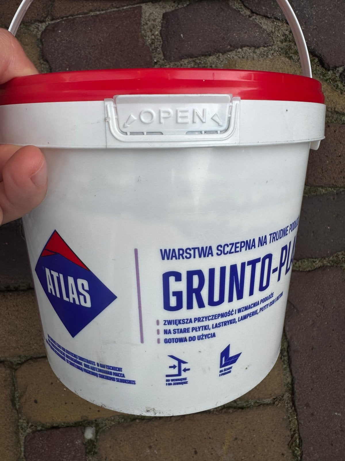 Gratis af te halen - ATLAS GRUNTO-PLAST Hechtprimer, Ophalen, Wit, Nieuw, Verf