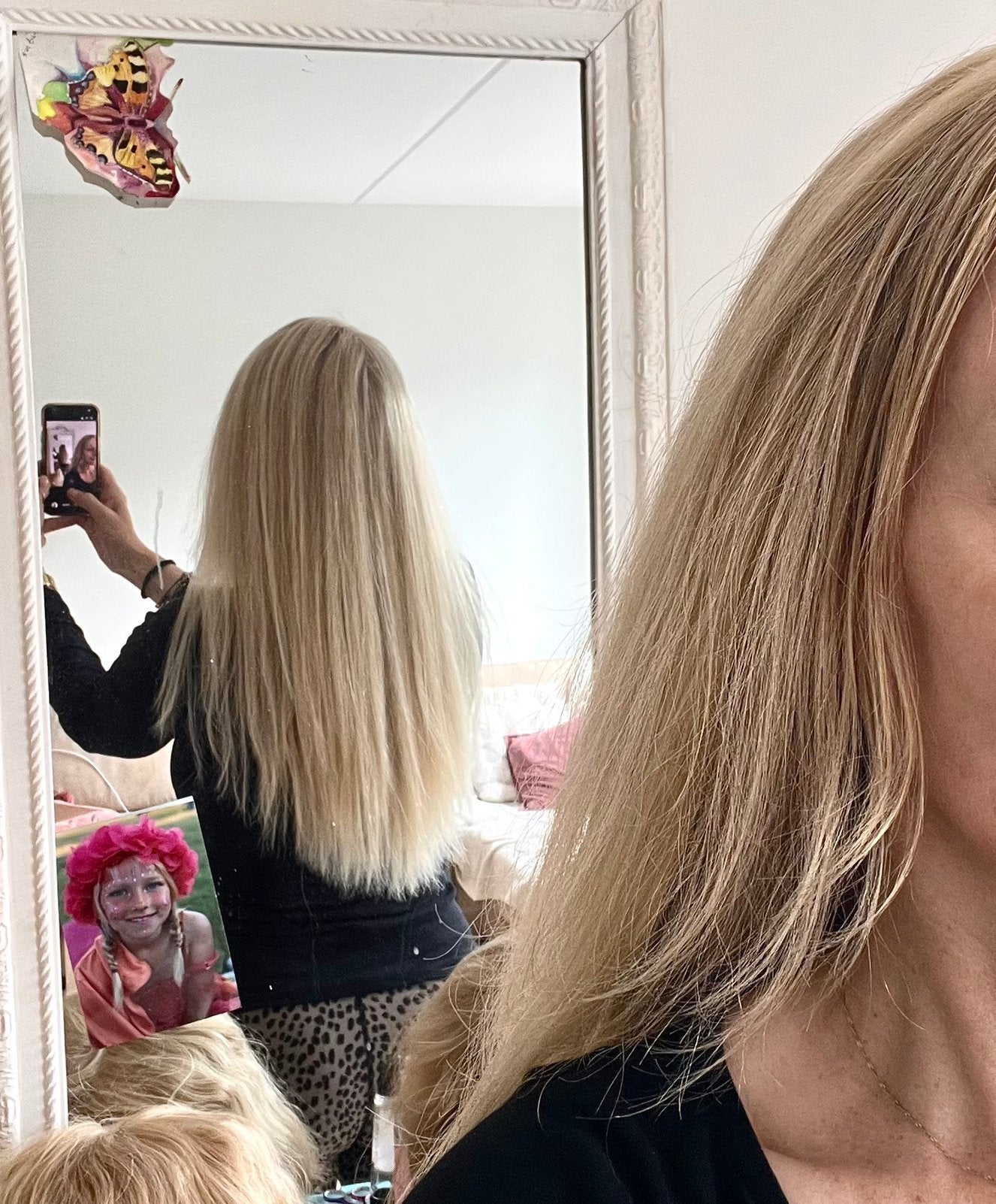 100% Aziatisch haar, full lace halve pruik, Ophalen of Verzenden, Gebruikt, Pruik of Haarverlenging