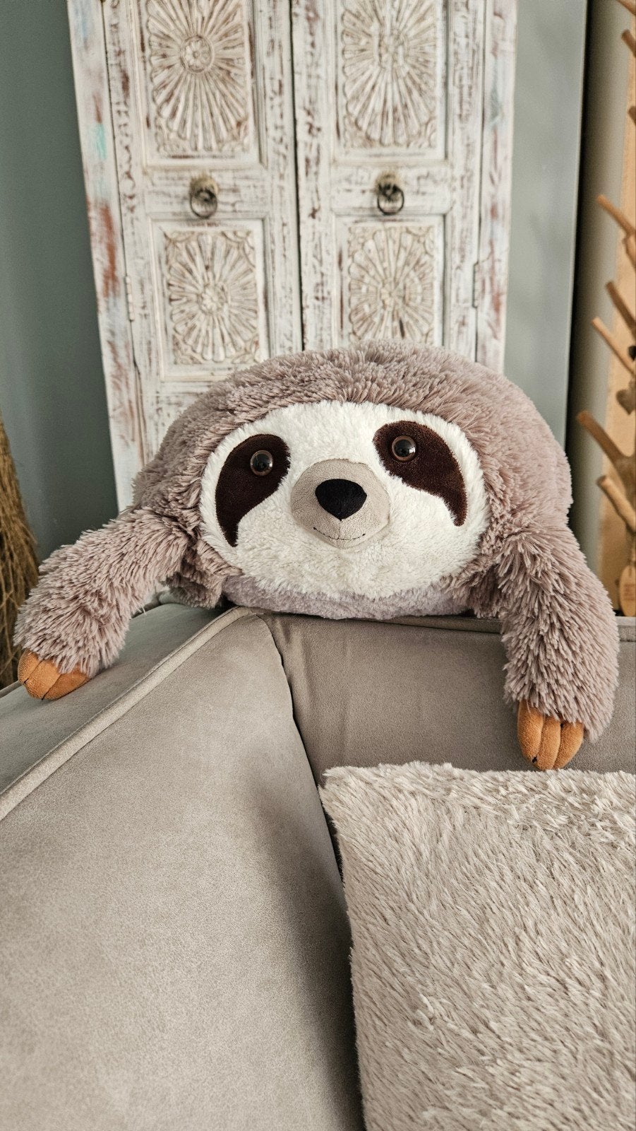 Noxxiez Luiaard Knuffel Handwarmer, Ophalen, Overige merken, Overige typen, Zo goed als nieuw