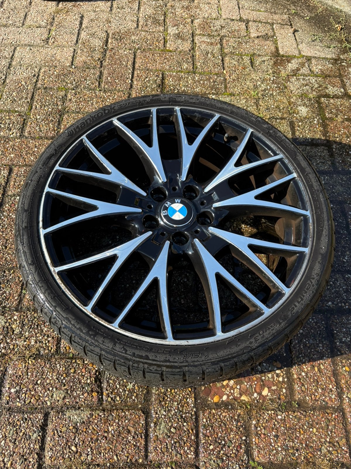 20 Inch BMW velgen + band, Auto-onderdelen, Velg(en), Ophalen of Verzenden, 20 inch, Zomerbanden