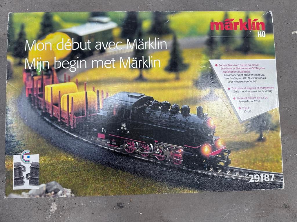 Märklin Mijn begin met Märklin Treinset 29187 H0, Wisselstroom, Treinset, Ophalen of Verzenden, Zo goed als nieuw