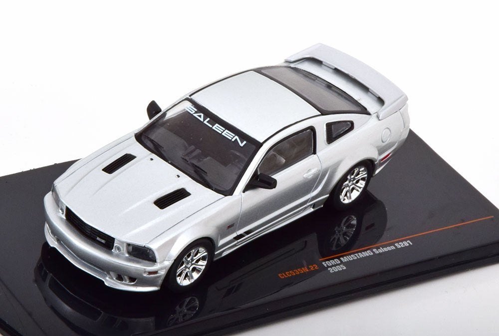 Ford Mustang Saleen S281 2005 Zilver 1-43 Ixo Models, Overige merken, Tschuiten@hotmail.com, Duitsland, Auto