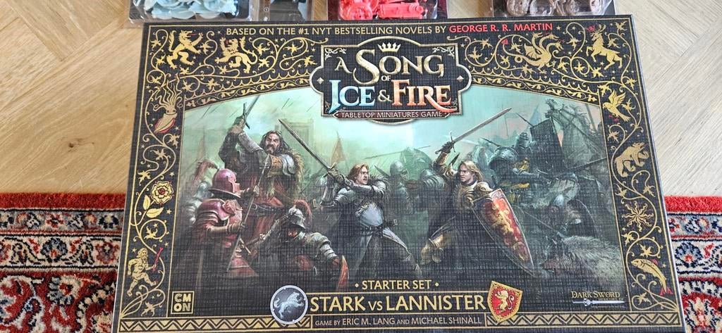 A Song of Ice & Fire kickstarter - Game of Thrones, Een of twee spelers, Ophalen, Zo goed als nieuw, CMON