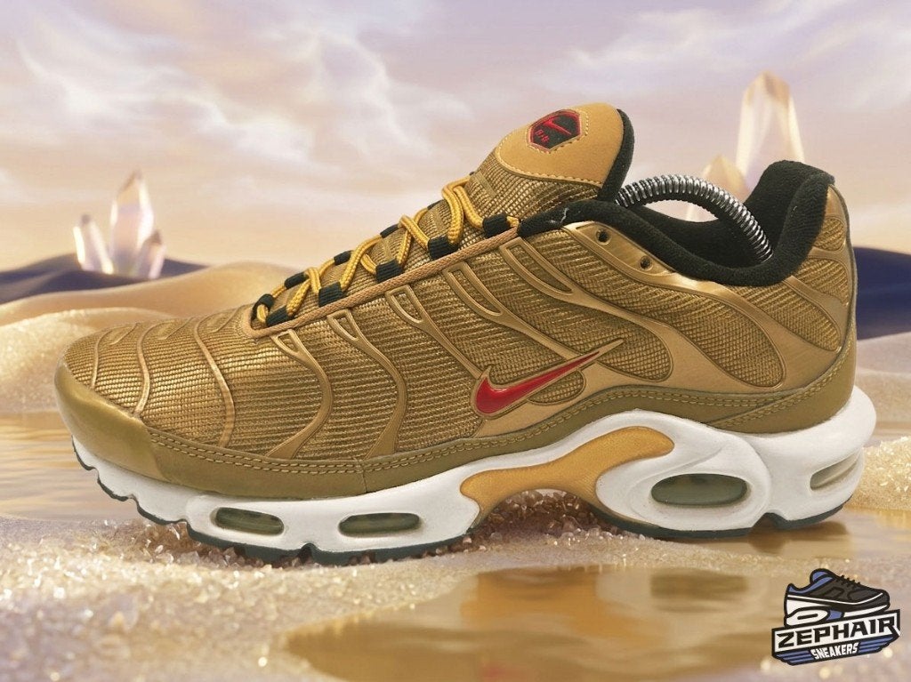 Nike Air Max Plus TN 'Metallic Gold' EU45 2018, Kleding | Heren, Schoenen, Colosseum 1, 1213 NL Hilversum, Nederland, Overige kleuren