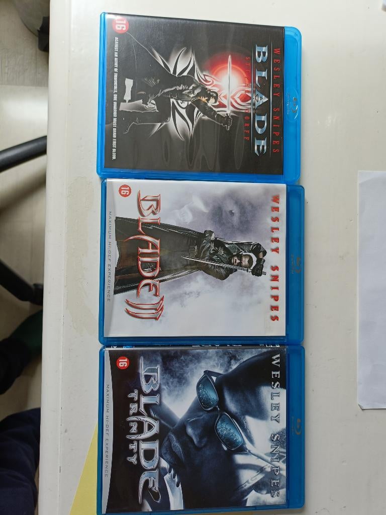 blu-ray Blade 1,2 en trinity, Cd's en Dvd's, Ophalen, Zo goed als nieuw, Science Fiction en Fantasy