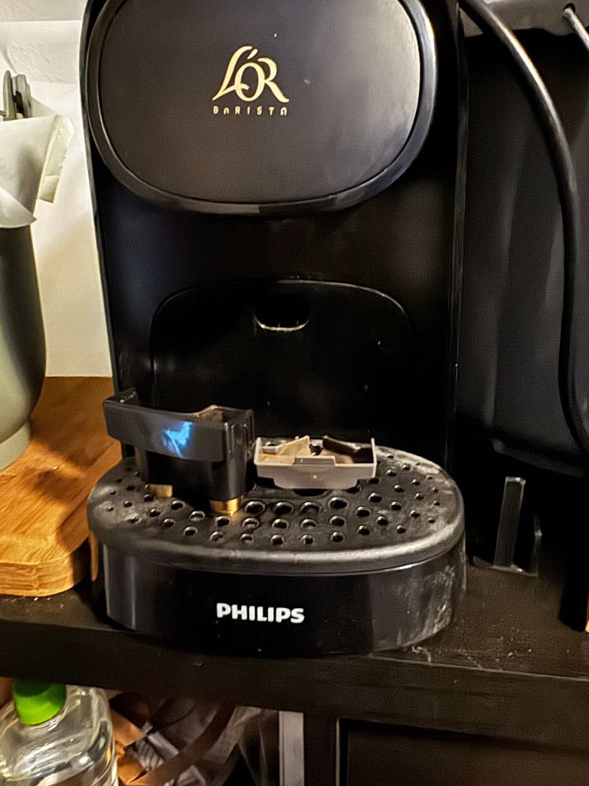 Philips L'OR Barista Koffiemachine - Zwart, Gebruikt, Espresso apparaat, Ophalen of Verzenden, 1 kopje